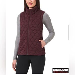 Kirkland Signature Quilted Vest – NWOT✨